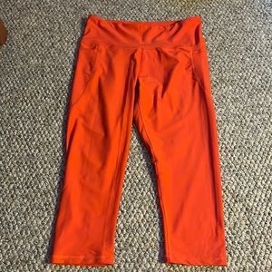 Bright Red Workout Pant